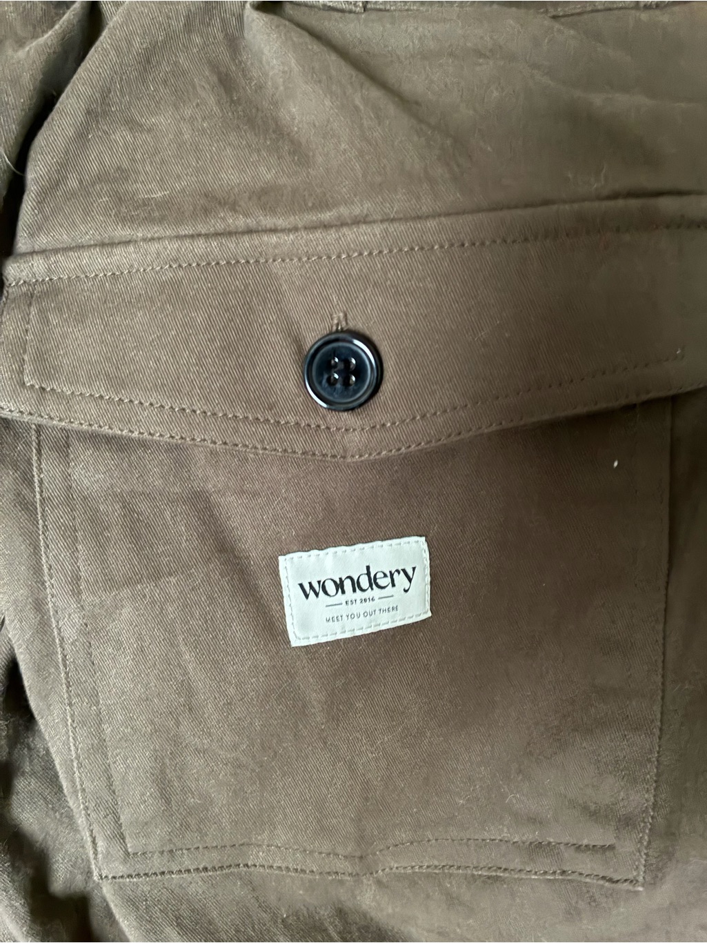 Wondery Outdoors Brown Cargo Jogger Pants For Women - Size Small Short Length — image 7 of 8